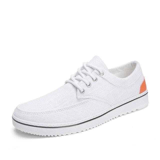New Men's Flats High Quality Casual Shoes Handmade Shoes Casual Sports Flats Men Lightweight Comfortable Walking Shoes Outdoor Walking Sneakers For Mens