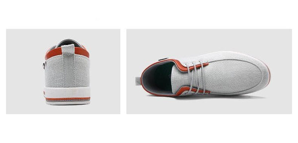 New Men's Flats High Quality Casual Shoes Handmade Shoes Casual Sports Flats Men Lightweight Comfortable Walking Shoes Outdoor Walking Sneakers For Mens