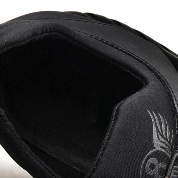 New Mens Casual Leather Lace Up Sneakers Solid Color Breathable Business Mens Fashion Leather Dress Sneakers Flexible Business Casual Non-Slip Shoes For Men