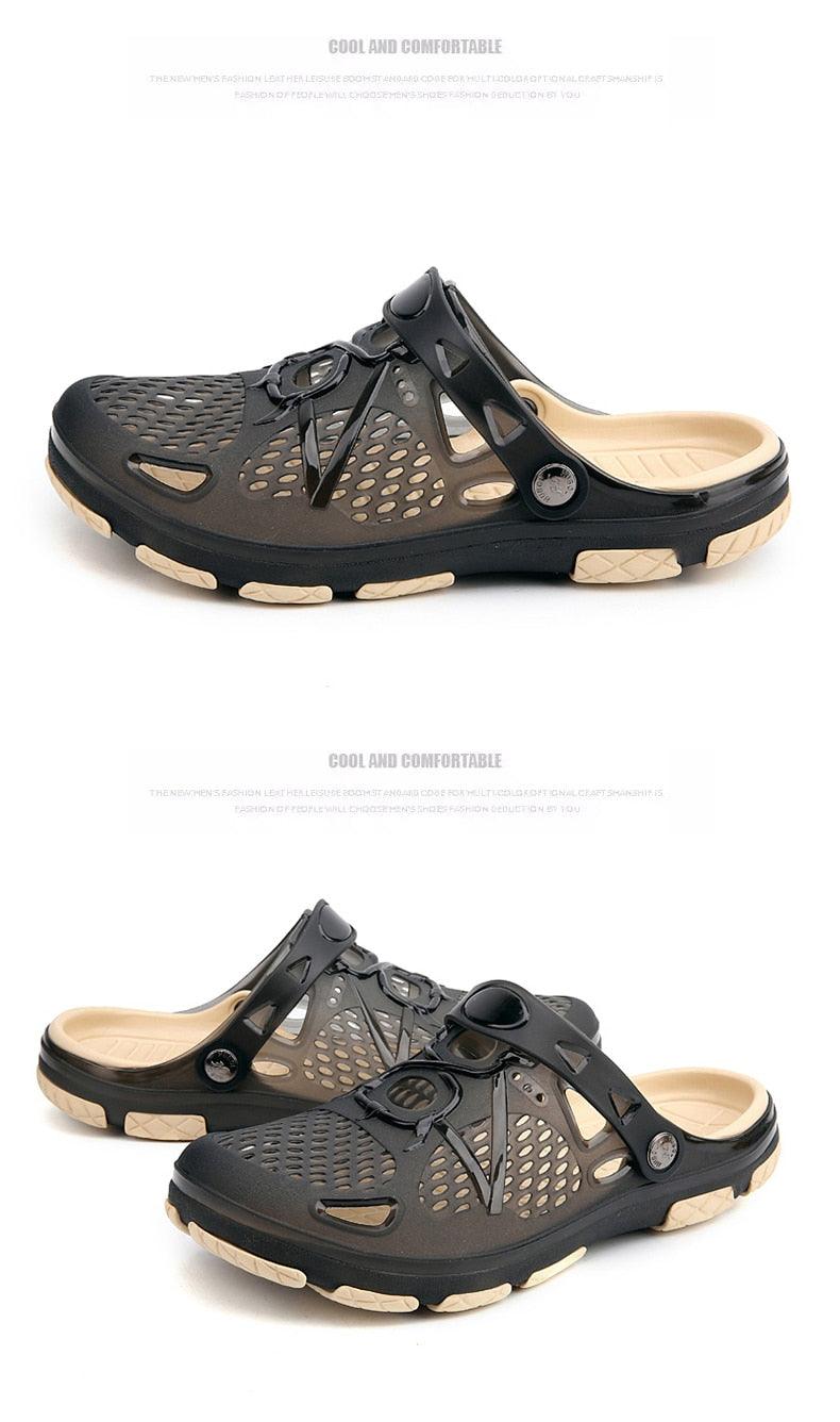 New Mens Sandals Summer Flip Flops Slippers Outdoor Beach Casual Shoes Sandals Water Shoes Outdoor Beach Yard Pool Shower Summer Sandals Outdoor Slippers