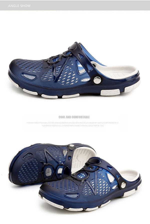 New Mens Sandals Summer Flip Flops Slippers Outdoor Beach Casual Shoes Sandals Water Shoes Outdoor Beach Yard Pool Shower Summer Sandals Outdoor Slippers
