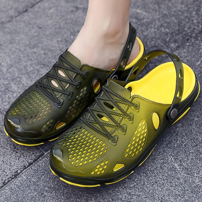 New Mens Sandals Summer Flip Flops Slippers Outdoor Beach Casual Shoes Sandals Water Shoes Outdoor Beach Yard Pool Shower Summer Sandals Outdoor Slippers