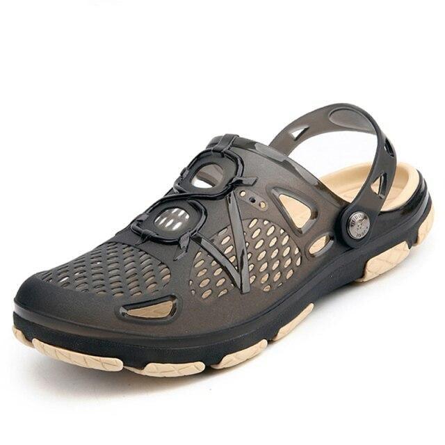 New Mens Sandals Summer Flip Flops Slippers Outdoor Beach Casual Shoes Sandals Water Shoes Outdoor Beach Yard Pool Shower Summer Sandals Outdoor Slippers