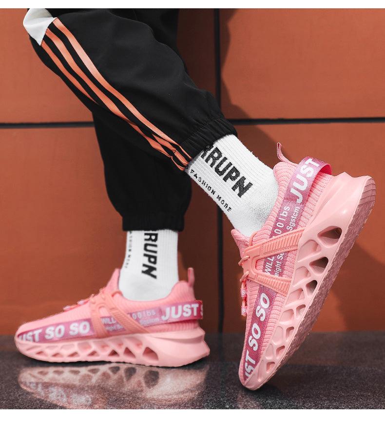 New Mens Sneakers Running Shoes Fashion Breathable Outdoor Sports Sneakers Soft Thick Bottom Athletic Men's Modern Running Sneakers For Outdoor Workout