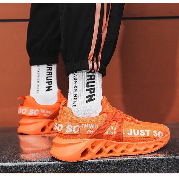 New Mens Sneakers Running Shoes Fashion Breathable Outdoor Sports Sneakers Soft Thick Bottom Athletic Men's Modern Running Sneakers For Outdoor Workout