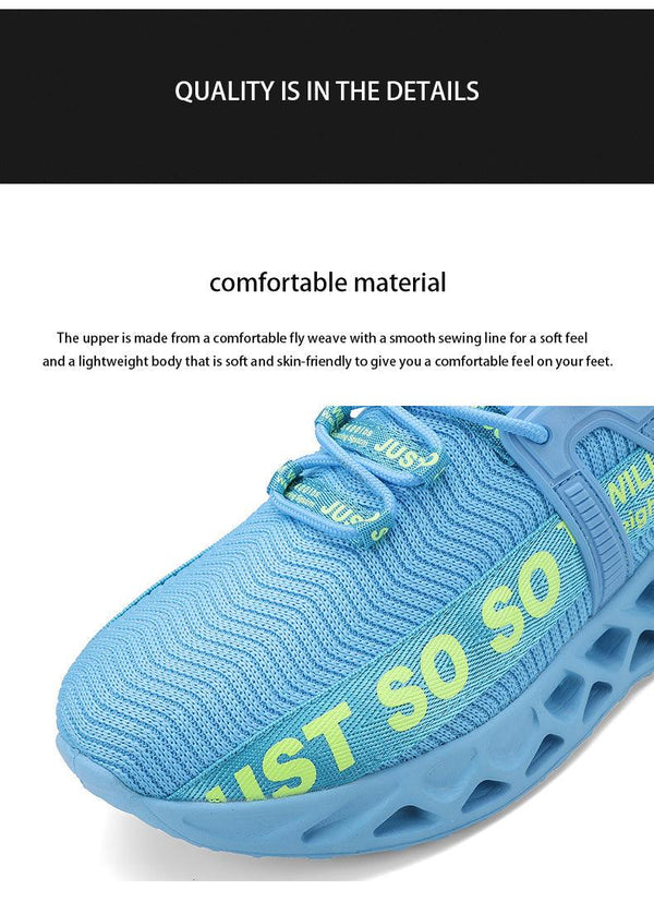 New Mens Sneakers Running Shoes Fashion Breathable Outdoor Sports Sneakers Soft Thick Bottom Athletic Men's Modern Running Sneakers For Outdoor Workout