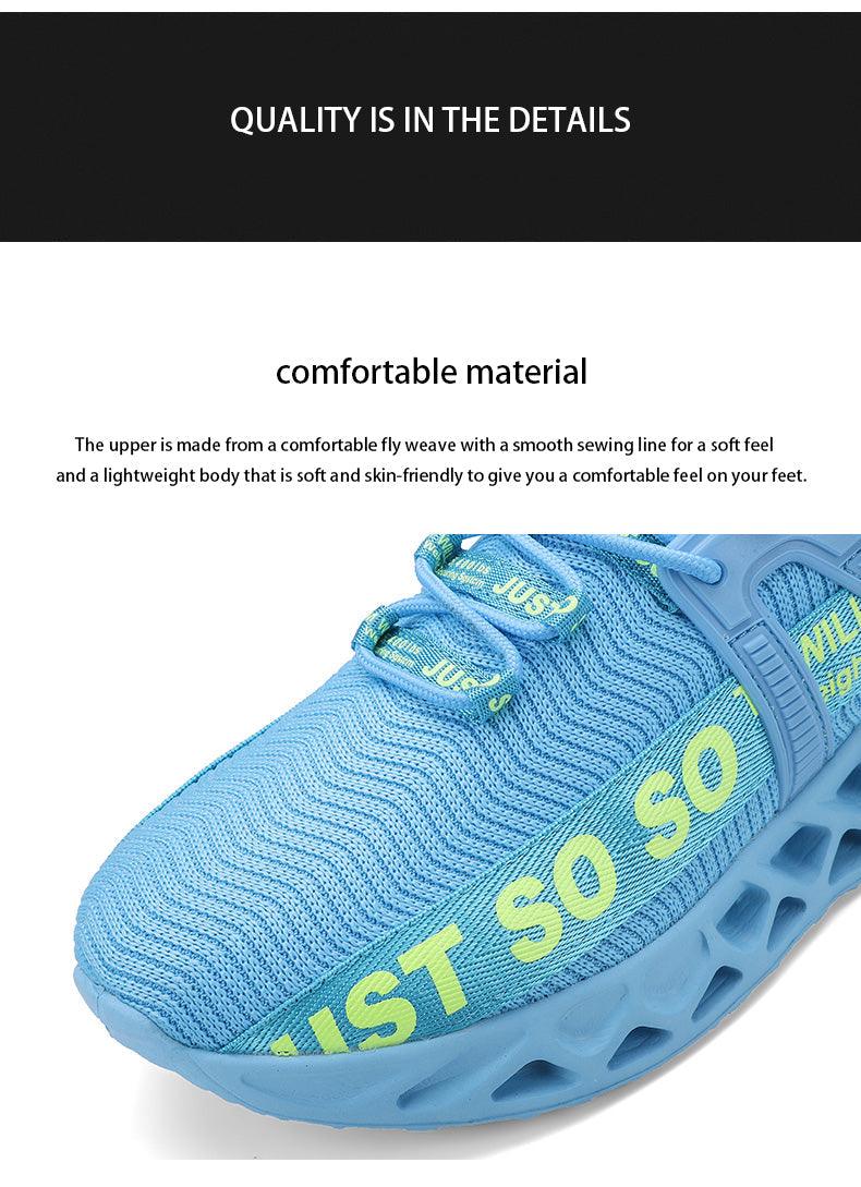 New Mens Sneakers Running Shoes Fashion Breathable Outdoor Sports Sneakers Soft Thick Bottom Athletic Men's Modern Running Sneakers For Outdoor Workout