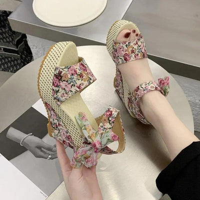 New Modern Women Wood High Heels Sandals Elegant Stylish Design Summer Womens Shoes