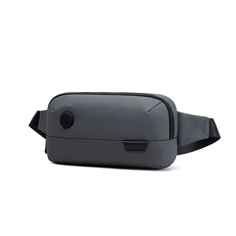 New multifunctional waist bag men's fashionable crossbody bag simple and lightweight waterproof chest bag