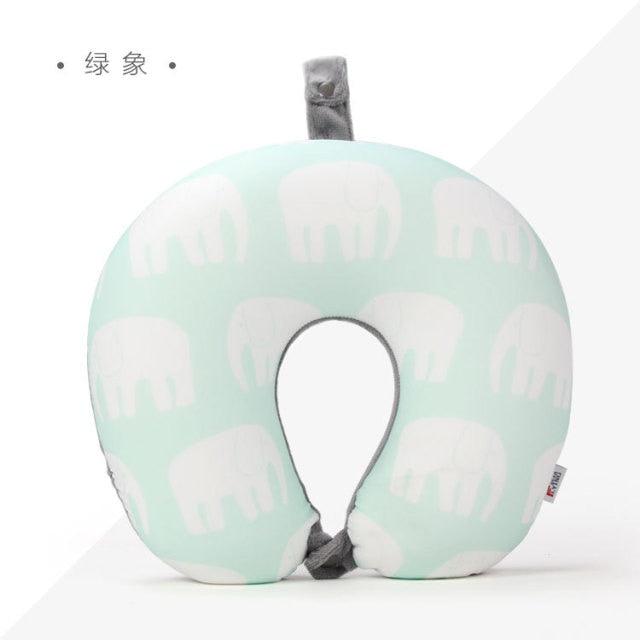 New Polar Bear And Cat U-shaped Travel Pillows For Sleeping Microbead Foam Cartoon Neck Pillow Office Airplane Soft Headrest Premium Travel Pillow Sleep with NO Neck Pain Super Soft Memory Foam Neck Pillow Easy Washing