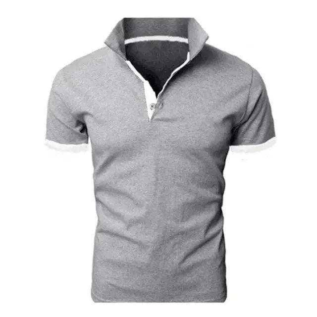 New Polo Shirt Men Summer Cool Men's Shirts Sleeve Polo Business Clothes Luxury Men Tee Shirt Polos  women's short sleeves Summer Men's T-shirt Short Sleeved Lapel Casual T-shirt for Male Half Sleeve Tops