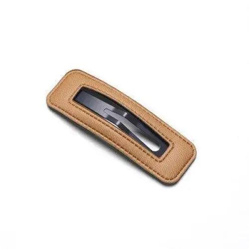 New Red PU Leather Hair Tie Autumn Large Girls Winter Comfortable Ponytail Hair Bands Strong Elastic Grip Women Hair Accessories