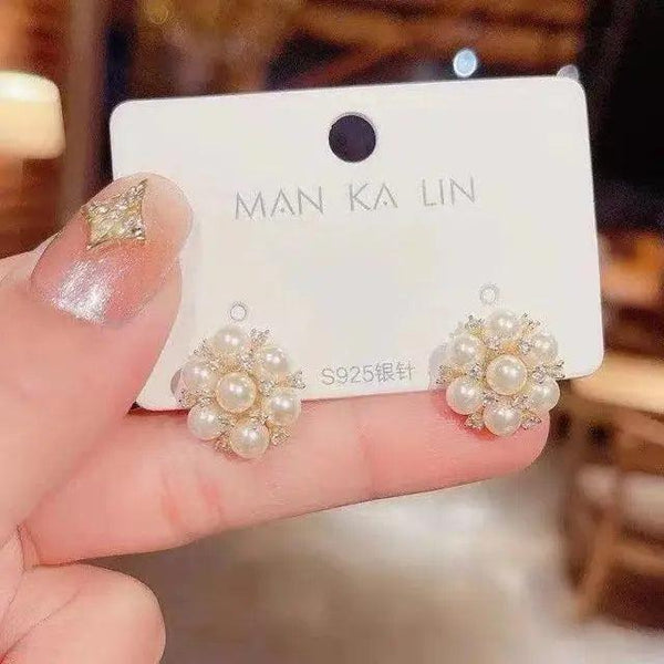 New Retro high-quality Pineapple pearl earrings Fashion Jewelry for women and Girls In Trend Design - Women Fashion Accessories