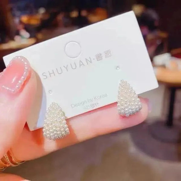 New Retro high-quality Pineapple pearl earrings Fashion Jewelry for women and Girls In Trend Design - Women Fashion Accessories