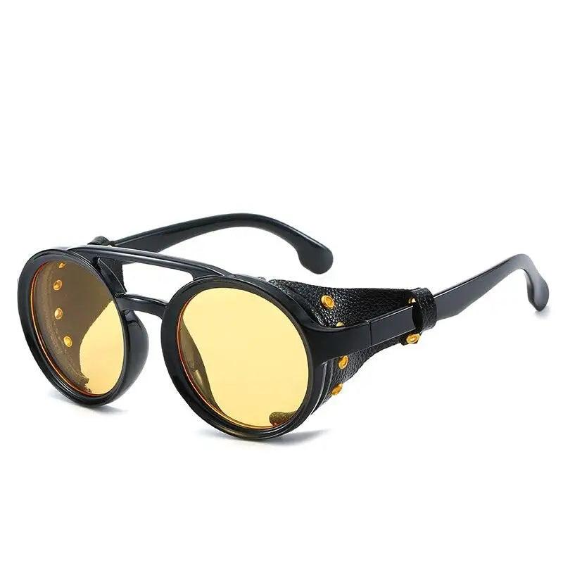 New Retro Sunglasses Unique Design Round Frame Vintage Style Sunglasses UV400 For Men
