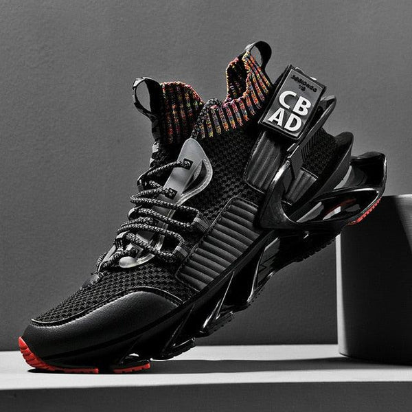 New Running Sneakers High Quality Breathable Mesh Sneakers For Jogging Walking Athletics Trainer Sports Men's Running Shoes Non Slip Athletic Tennis Walking Sneakers