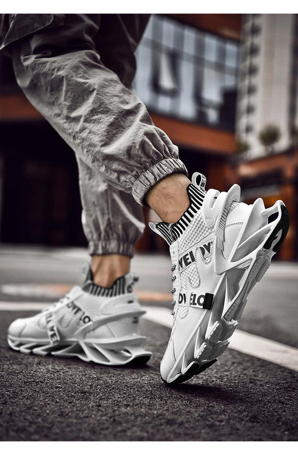 New Running Sneakers High Quality Breathable Mesh Sneakers For Jogging Walking Athletics Trainer Sports Men's Running Shoes Non Slip Athletic Tennis Walking Sneakers