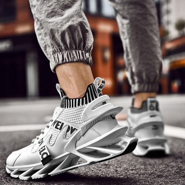 New Running Sneakers High Quality Breathable Mesh Sneakers For Jogging Walking Athletics Trainer Sports Men's Running Shoes Non Slip Athletic Tennis Walking Sneakers