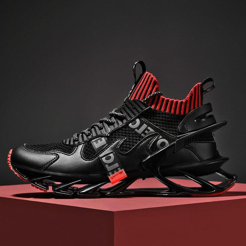 New Running Sneakers High Quality Breathable Mesh Sneakers For Jogging Walking Athletics Trainer Sports Men's Running Shoes Non Slip Athletic Tennis Walking Sneakers