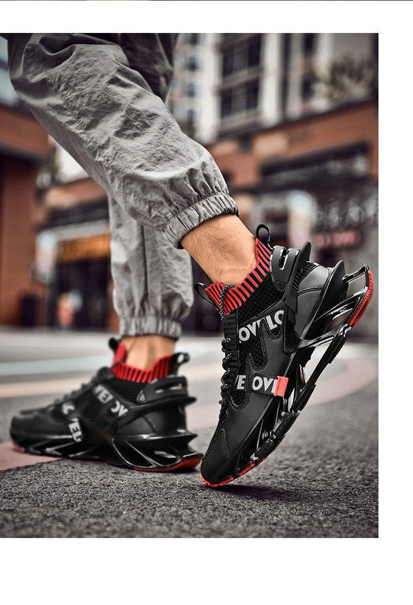 New Running Sneakers High Quality Breathable Mesh Sneakers For Jogging Walking Athletics Trainer Sports Men's Running Shoes Non Slip Athletic Tennis Walking Sneakers