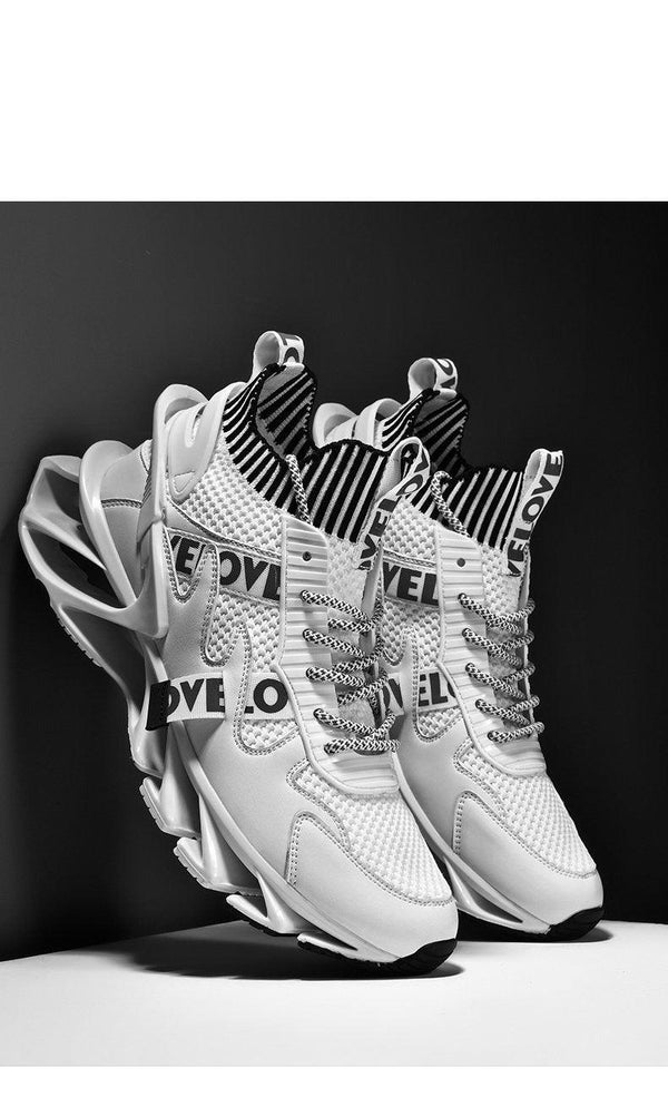 New Running Sneakers High Quality Breathable Mesh Sneakers For Jogging Walking Athletics Trainer Sports Men's Running Shoes Non Slip Athletic Tennis Walking Sneakers