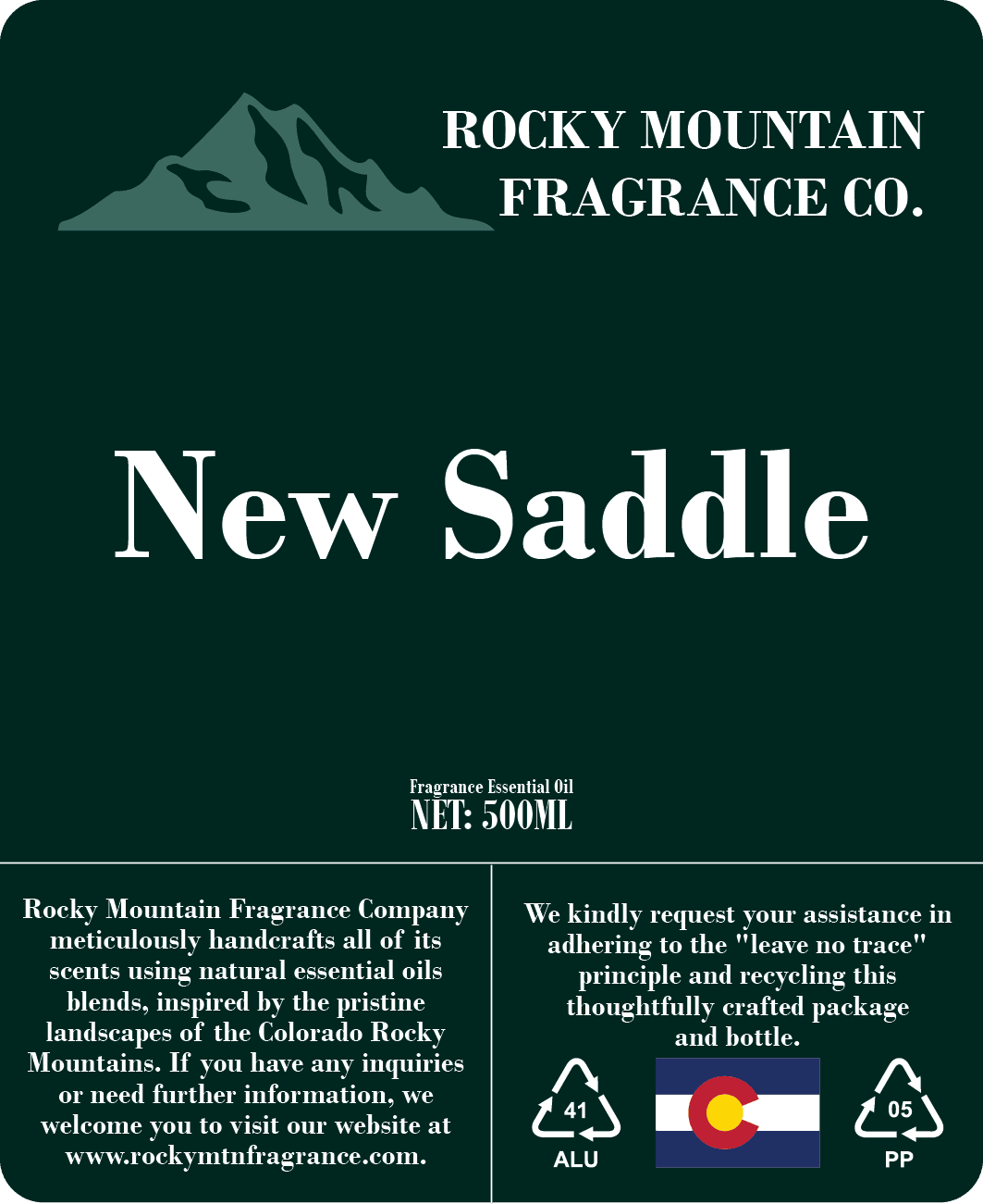 New Saddle Fragrance Oil