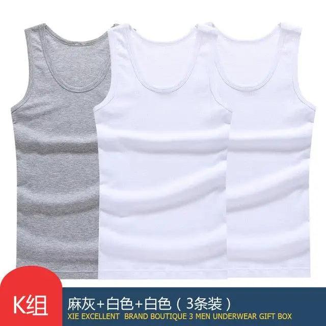 New Sale 100% Soft Cotton Mens Modern Sleeveless Tank Top Solid Muscle Vest Athletic Undershirts O-neck Gym Clothing Tees Tops Unique Soft Comfortable Summer Tops For Men Soft Cotton Sleeveless Tops for Men Classic Tank Tops
