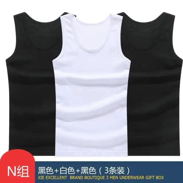 New Sale 100% Soft Cotton Mens Modern Sleeveless Tank Top Solid Muscle Vest Athletic Undershirts O-neck Gym Clothing Tees Tops Unique Soft Comfortable Summer Tops For Men Soft Cotton Sleeveless Tops for Men Classic Tank Tops
