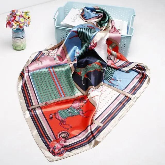 New Silk Scarf  Long Large Shawls Wraps Winter Neck Scarves For Women  Women Soft Scarves Shawl Long Scarf Wrap Scarves