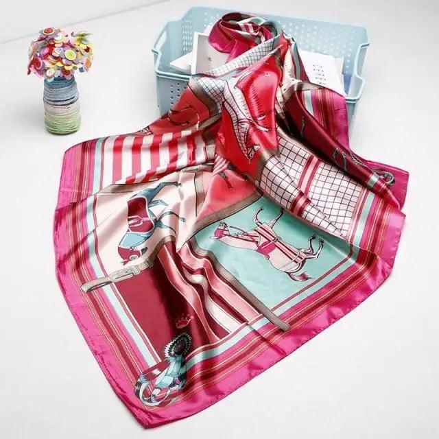 New Silk Scarf  Long Large Shawls Wraps Winter Neck Scarves For Women  Women Soft Scarves Shawl Long Scarf Wrap Scarves