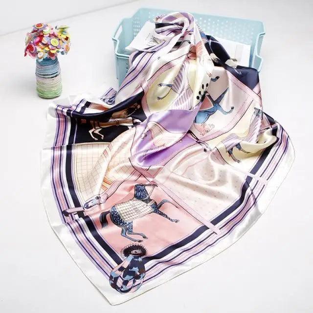 New Silk Scarf  Long Large Shawls Wraps Winter Neck Scarves For Women  Women Soft Scarves Shawl Long Scarf Wrap Scarves