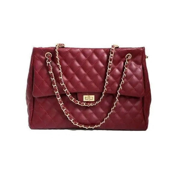 Women Pu Leather Shoulder Bag Fashionable Designer Luxury Female Large Capacity Crossbody Bag