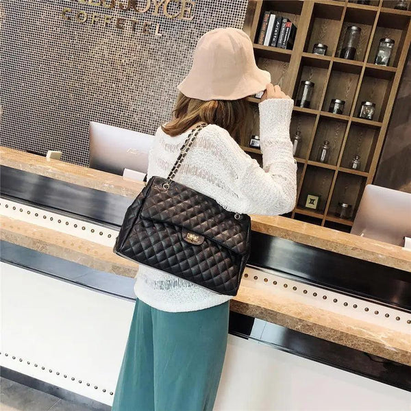 Women Pu Leather Shoulder Bag Fashionable Designer Luxury Female Large Capacity Crossbody Bag