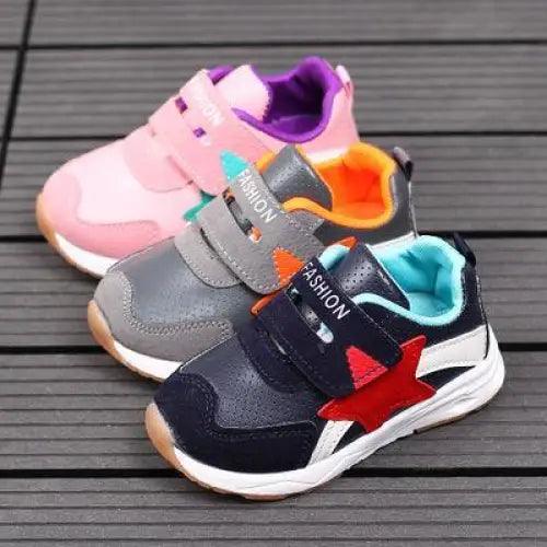 New spring children sports shoes baby shoes leather shoes, fashion casual function