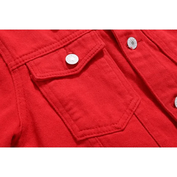 New Stunning Long Sleeve Winter Slim White Black Jeans Top For Women Solid Denim Jacket Women Short Overcoat For Ladies