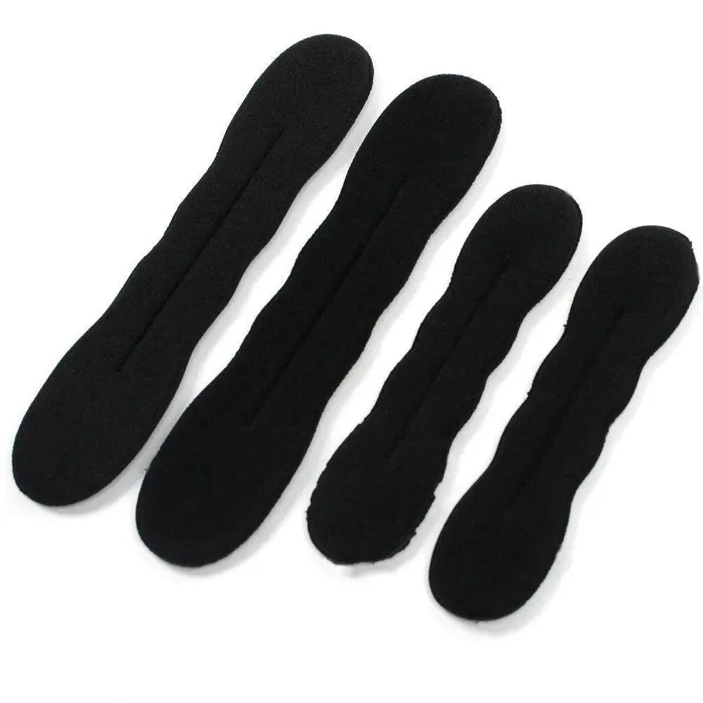 New Style  Black Hair Styling Bun Curler Classic Magic Hair Bun Maker Foam Sponge Bun Twist Hair Shaper For Women