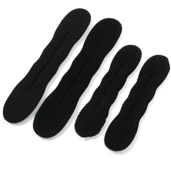 New Style  Black Hair Styling Bun Curler Classic Magic Hair Bun Maker Foam Sponge Bun Twist Hair Shaper For Women
