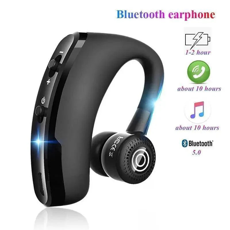 Bluetooth Headphones Hands Free Wireless Business Headset With Mic Voice Control Headphone For Drive