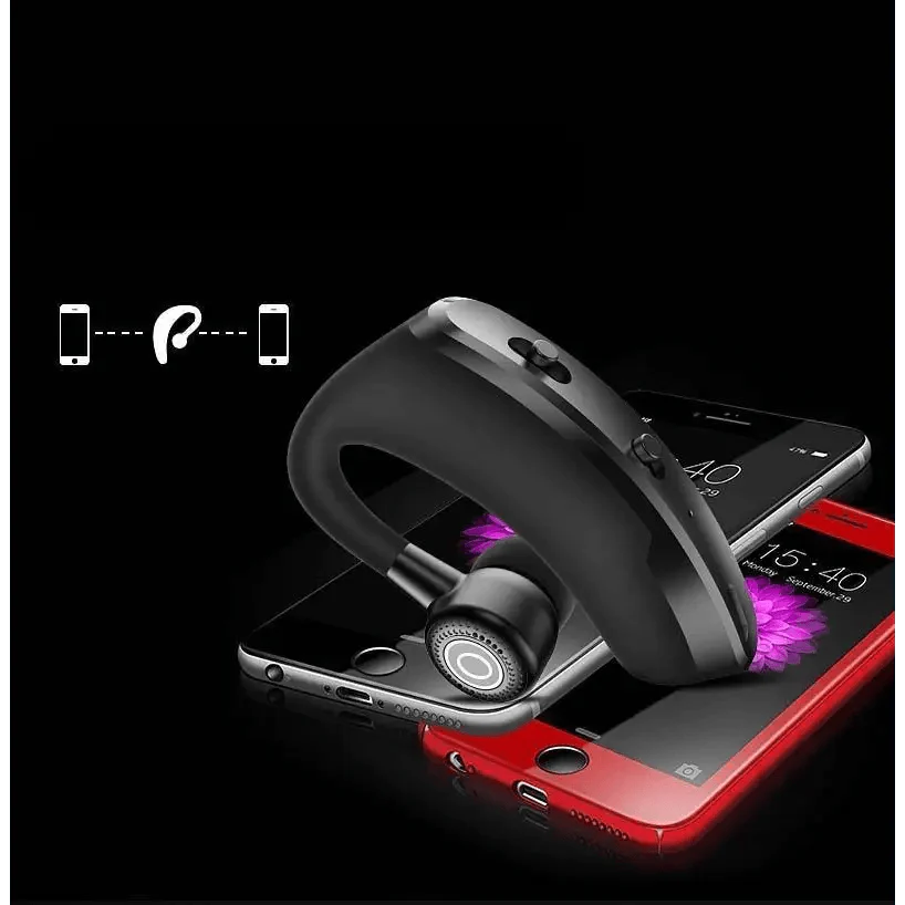 Bluetooth Headphones Hands Free Wireless Business Headset With Mic Voice Control Headphone For Drive