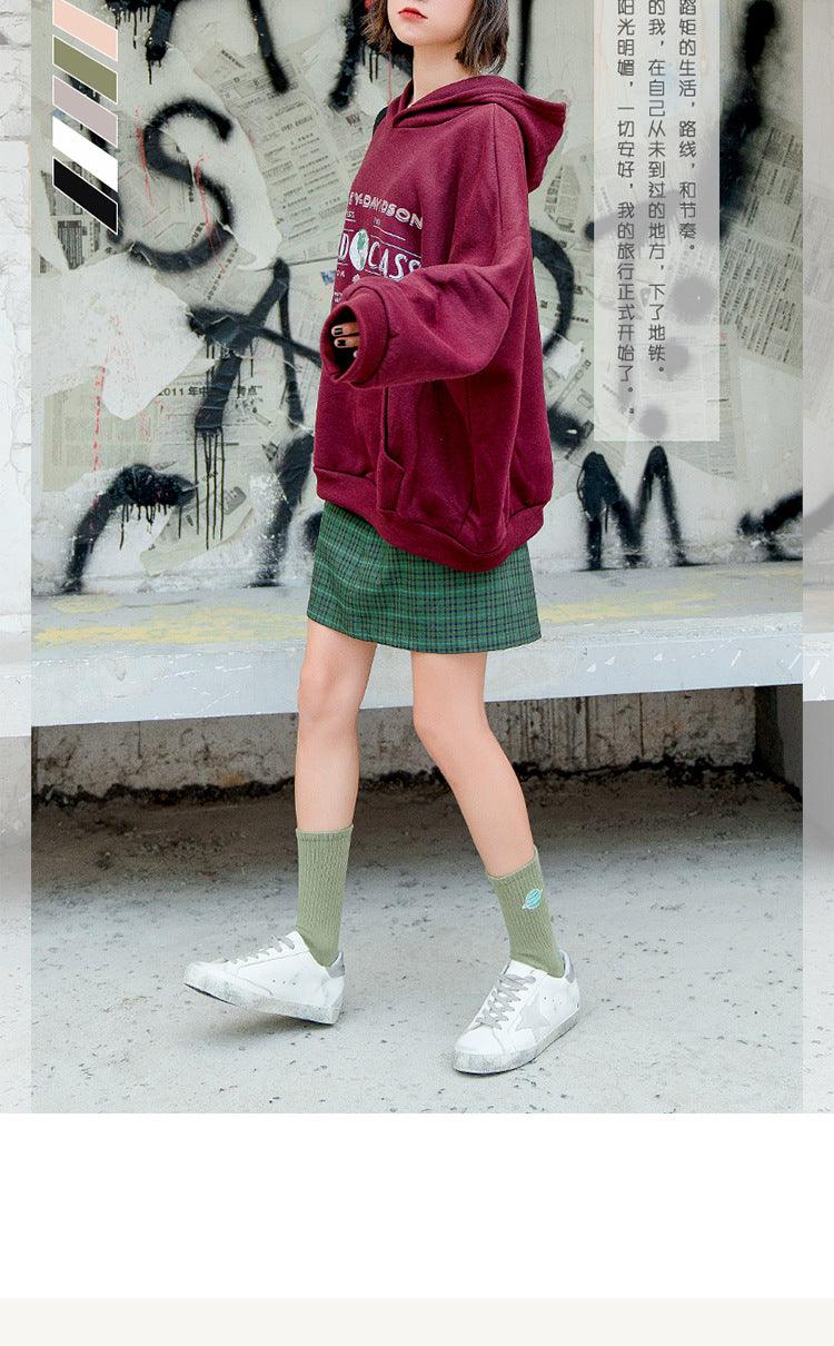 Combed Out Of Pure Cotton Socks Autumn Cute Japanese Harajuku Planet Magic Array Embroidery Long Socks Korean Style Kawaii Girls Socks For Men And Women