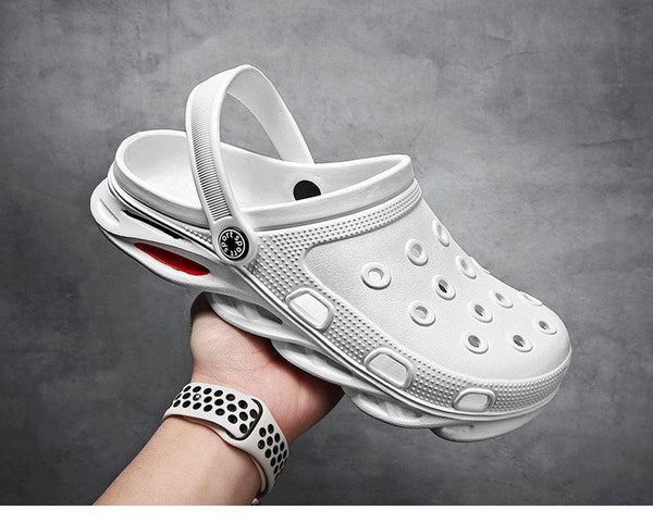 Outdoor Sandals Soft Sole Beach Shoes Mens And Womens The Same Style Suitable For Summer Platform Slippers Men Sports Sandals Men Outdoor Indoor Slippers Lightweight Sandals