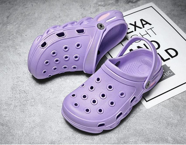 Outdoor Sandals Soft Sole Beach Shoes Mens And Womens The Same Style Suitable For Summer Platform Slippers Men Sports Sandals Men Outdoor Indoor Slippers Lightweight Sandals