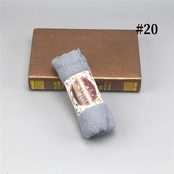 New Stylish Plain Scarf Women Muslim Crinkle Hijab Scarf Female Musulman Soft Cotton Headscarf Islamic Hijab Shawls And Wraps