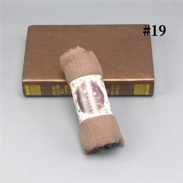 New Stylish Plain Scarf Women Muslim Crinkle Hijab Scarf Female Musulman Soft Cotton Headscarf Islamic Hijab Shawls And Wraps