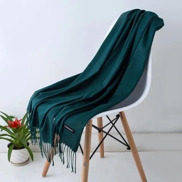 New Stylish Winter Scarf For Ladies Shawls And Wraps Neck Scarves Women Female Stoles Casual Wear Pashmina Scarf and Shawl Soft Women Pashminas