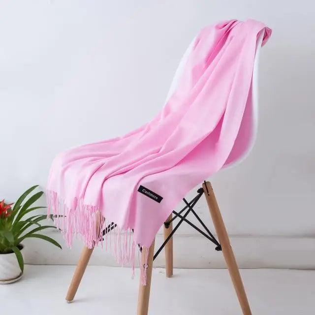 New Stylish Winter Scarf For Ladies Shawls And Wraps Neck Scarves Women Female Stoles Casual Wear Pashmina Scarf and Shawl Soft Women Pashminas