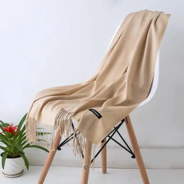 New Stylish Winter Scarf For Ladies Shawls And Wraps Neck Scarves Women Female Stoles Casual Wear Pashmina Scarf and Shawl Soft Women Pashminas