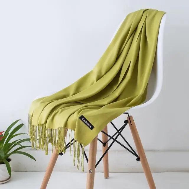 New Stylish Winter Scarf For Ladies Shawls And Wraps Neck Scarves Women Female Stoles Casual Wear Pashmina Scarf and Shawl Soft Women Pashminas