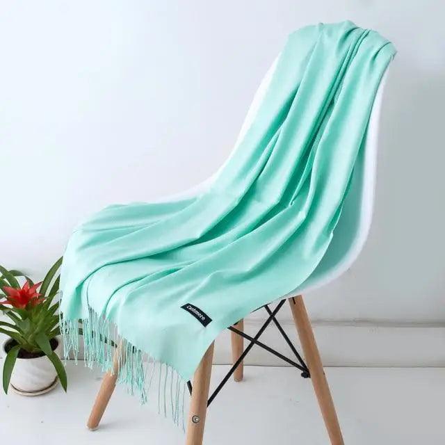 New Stylish Winter Scarf For Ladies Shawls And Wraps Neck Scarves Women Female Stoles Casual Wear Pashmina Scarf and Shawl Soft Women Pashminas