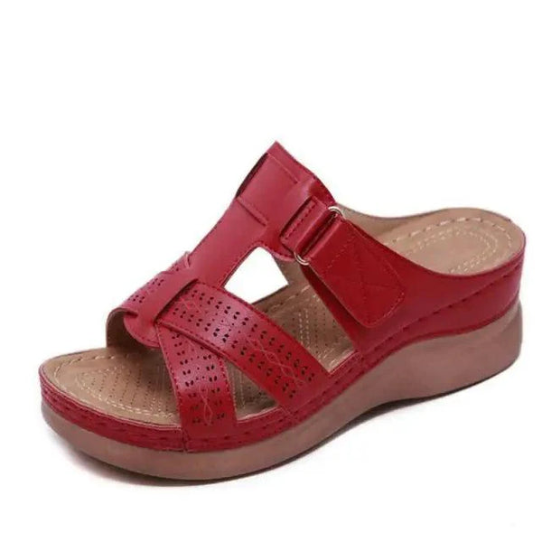 New Summer Fashion Slipper 2021 Buckle Strap Slippers with Comfortable Heel Indoor Outdoor Beach Sandals For Women